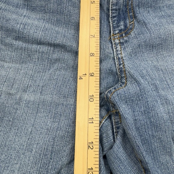 Gloria Vanderbilt Gwen Women's 18 Plus Blue Denim Jeans Straight Leg Classic Fit - Picture 5 of 10